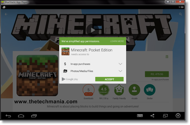 minecraft pocket edition download pc
